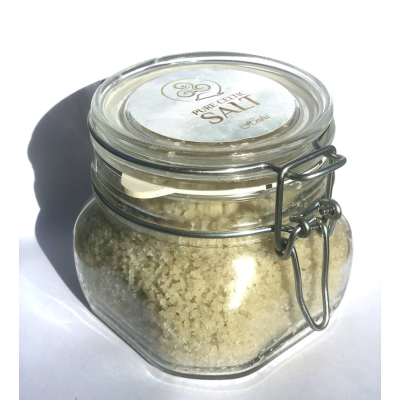 Ryzí Keltská sůl HRUBÁ 450g skleněná dóza