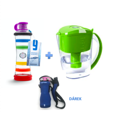 SADA i9 LÁHEV + ALKALIZAČNÍ KONVICE ZELENÁ (+TERMOOBAL...