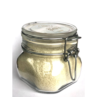 Ryzí Keltská sůl JEMNÁ 500 g skleněná dóza