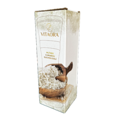 Sada 2 skleněných mlýnků - sůl&pepř